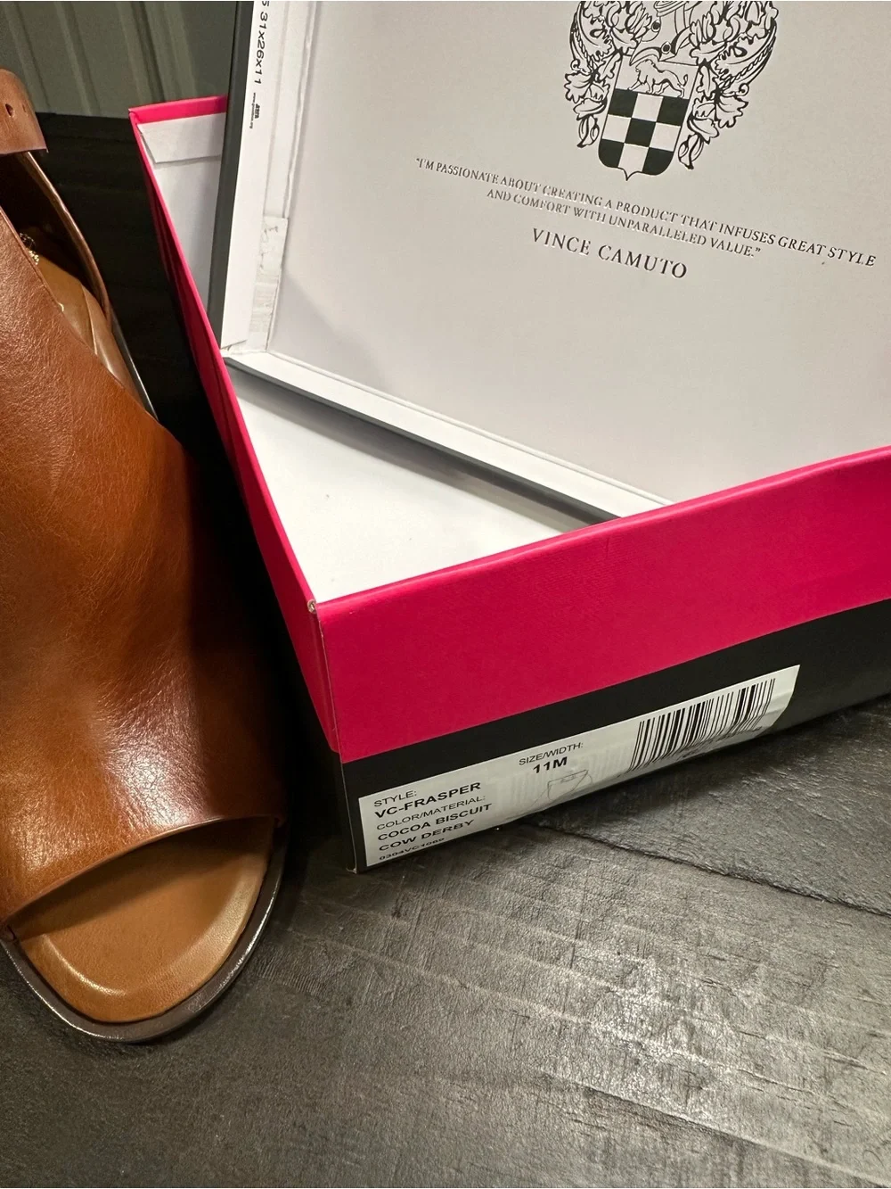 Vince Camuto elegant tan